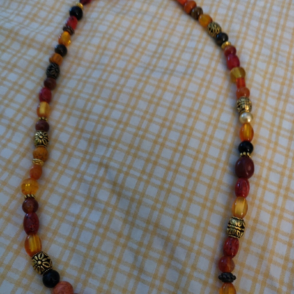 3 Multicolored Necklaces & each one is $9